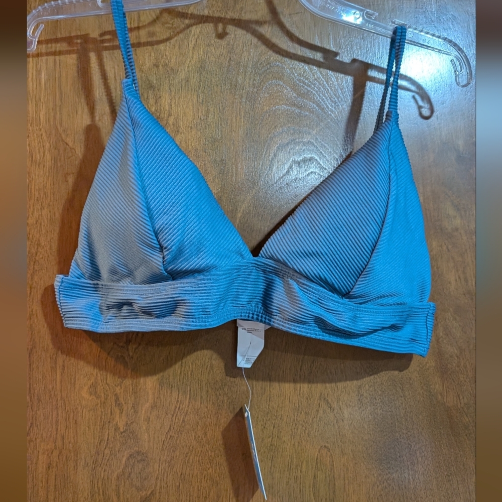 Nwt Cupshe Blue Ribbed Women's Bathing Suit XL